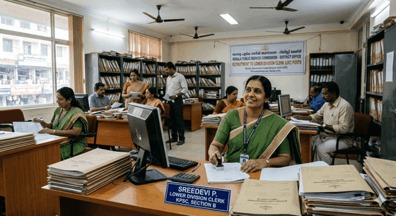 Kerala PSC LDC (Lower Division Clerk)