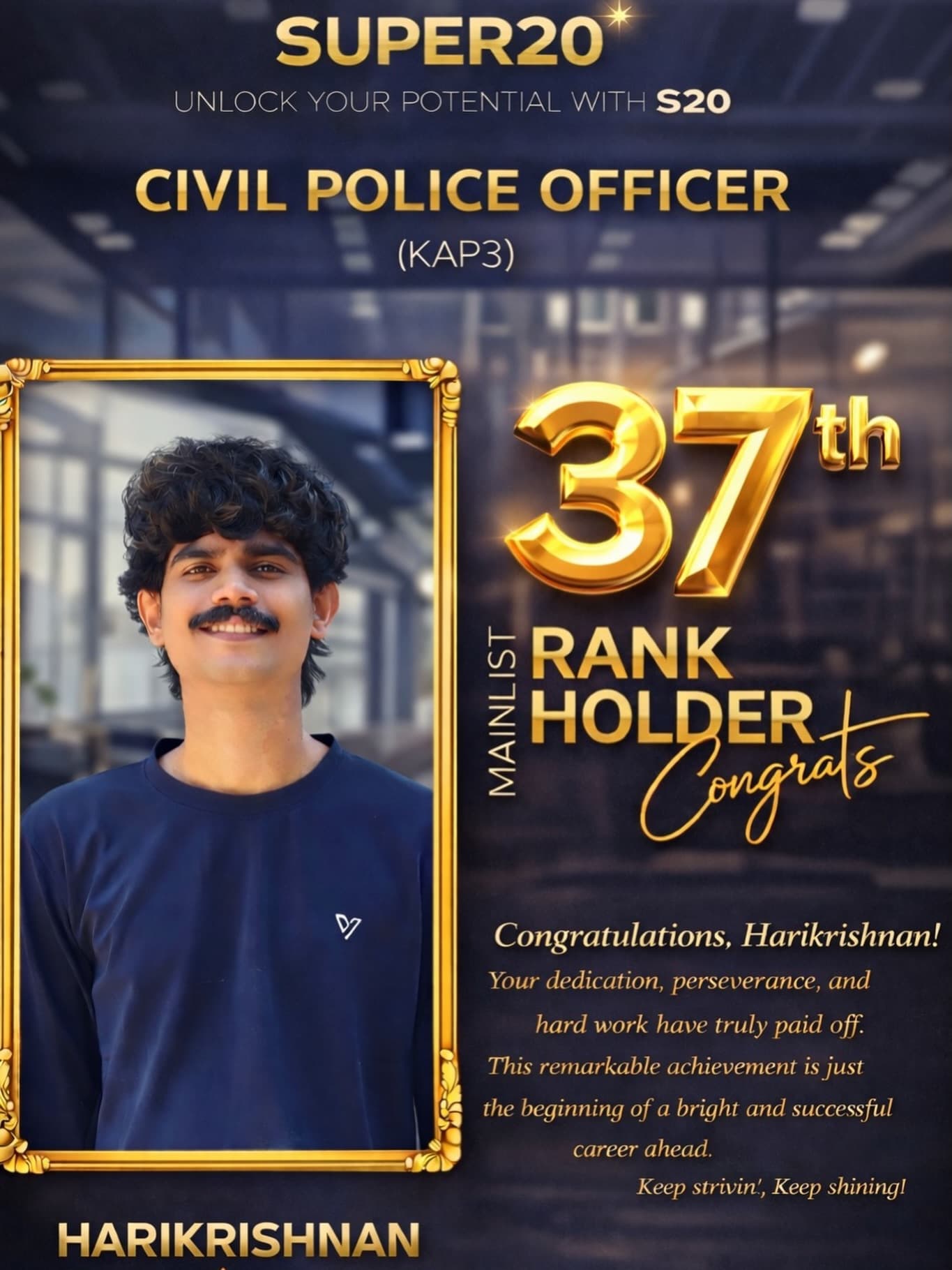 Super20 result poster 137